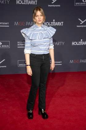 Laura Tonke as a guest on the red carpet at the Medienboard Party 2026 at the 76 Berlinale 2026 at Holzmarkt on Saturday February 14, 2026 in Berlin Berlin Germany