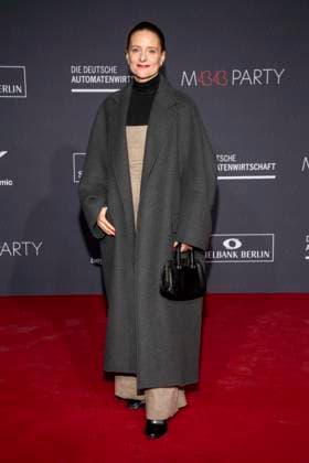 Anne Ratte Polle as guest on the red carpet at the Medienboard Party 2026 at the 76 Berlinale 2026 at Holzmarkt on Saturday February 14, 2026 in Berlin Berlin Germany