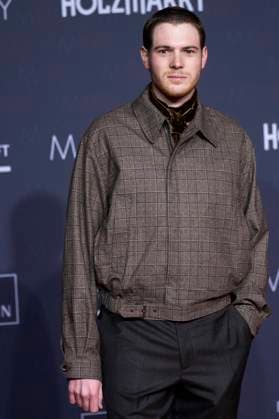 Philip Froissant on the red carpet at the Medienboard Party 2026 at the 76 Berlinale 2026 at Holzmarkt on Saturday February 14, 2026 in Berlin Berlin Germany