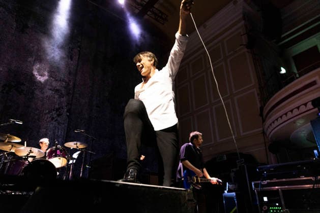 Suede , performs live, at, o2 Cith Hall, Newcastle, Uk, on 14 February 2026 Brett Anderson of Suede , performs live, at, o2 Cith Hall, Newcastle, Uk, on 14 February 2026, Credit:David Wala Avalon England, Tyne and Wear, Newcastle upon Tyne  Copyright: xDavidxWalax xAvalonx 1075151178