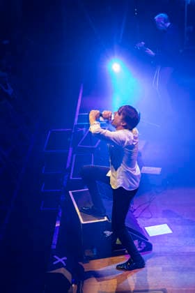 Suede , performs live, at, o2 Cith Hall, Newcastle, Uk, on 14 February 2026 Brett Anderson of Suede , performs live, at, o2 Cith Hall, Newcastle, Uk, on 14 February 2026, Credit:David Wala Avalon England, Tyne and Wear, Newcastle upon Tyne  Copyright: xDavidxWalax xAvalonx 1075151268