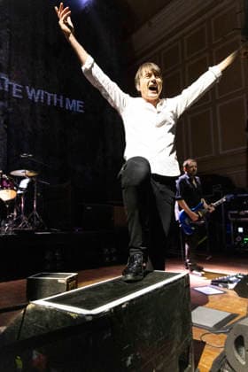 Suede , performs live, at, o2 Cith Hall, Newcastle, Uk, on 14 February 2026 Brett Anderson of Suede , performs live, at, o2 Cith Hall, Newcastle, Uk, on 14 February 2026, Credit:David Wala Avalon England, Tyne and Wear, Newcastle upon Tyne  Copyright: xDavidxWalax xAvalonx 1075151061