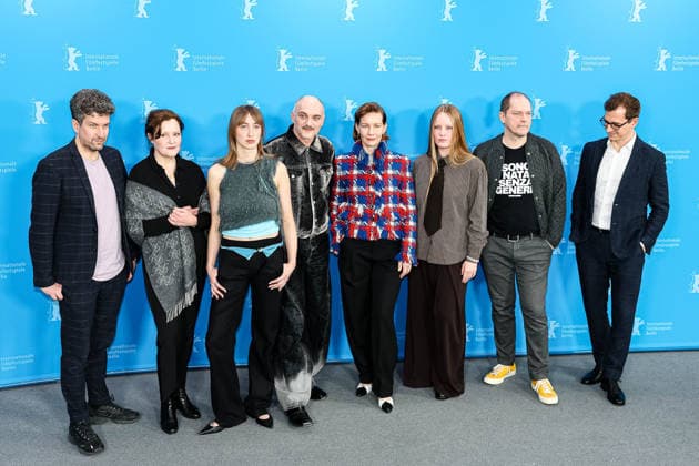 Berlinale Berlinale, 76 Berlin International Film Festival 2026 Photo Call ROSE Tobias Walker Producer Marisa Growaldt Actor Actor Caro Braun Actress Actor Markus Schleinzer Director, Screenwriter Director, Screenwriter Sandra Hüller Actress Actor Emma Bahl Copyright: xEibner-Pressefoto RogerxBuerkex EP_RBE