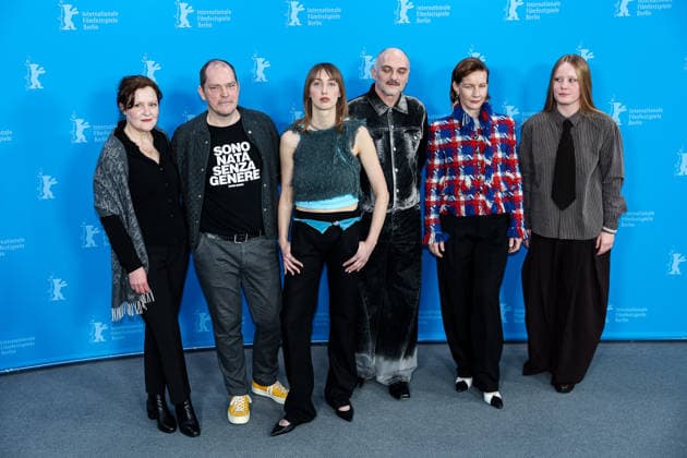 Berlin Berlinale, 76 Berlin International Film Festival 2026 Photo Call ROSE Marisa Growaldt Actor Actor Godehard Giese Actor Actor Caro Braun Actress Actor Markus Schleinzer Director, Screenwriter Director, Screenwriter Sandra Hüller Actress Actor Emma Bahlmann Actress Actor Berlinale, 76 Berlin International Film Festival Copyright: xEibner-Pressefoto RogerxBuerkex EP_RBE