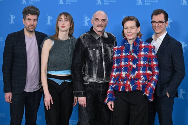 76th Berlin Film Festival Photocall Rose Tobias Walker, Caro Braun, Markus Schleinzer, Sandra Hüller, Johannes Schubert attending the photocall of the movie Rose during 76th Berlin International Film Festival in Berlin, Germany on 15 February 2026. Photo by Julien Reynaud APS-Medias ABACAPRESS.COM Berlin  Copyright: xReynaudxJulien APS-Medias ABACAx