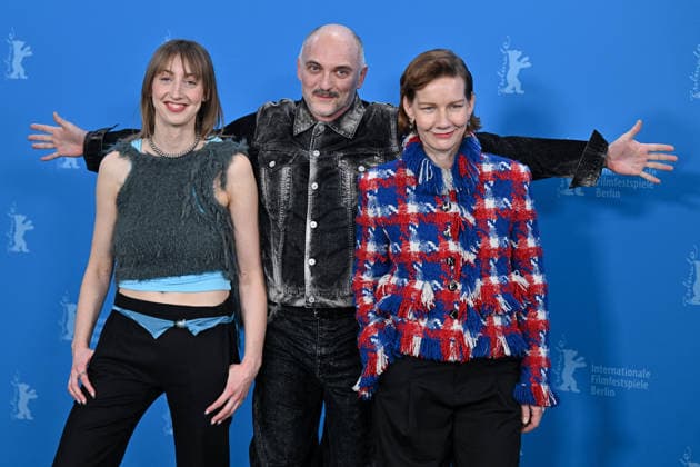 76th Berlin Film Festival Photocall Rose Caro Braun, Markus Schleinzer, Sandra Hüller attending the photocall of the movie Rose during 76th Berlin International Film Festival in Berlin, Germany on 15 February 2026. Photo by Julien Reynaud APS-Medias ABACAPRESS.COM Berlin  Copyright: xReynaudxJulien APS-Medias ABACAx