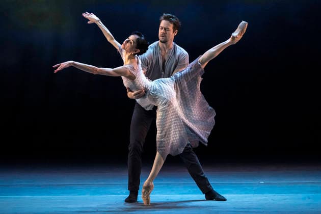 February 15, 2026, London, London, UK: LONDON, UK. LucoÂ­a Lacarra, International Star Dancer, and Matthew Golding, International Star Dancer, rehearse Finding Light ahead of the 20th anniversary Ballet Icons Gala at the London Coliseum. The Gala features an international cast of ballet stars from the worldÃ¢â‚¬â ¢s most prestigious companies. London UK  - ZUMAl94_ 20260215_zaf_l94_004 Copyright: xStephenxChungx