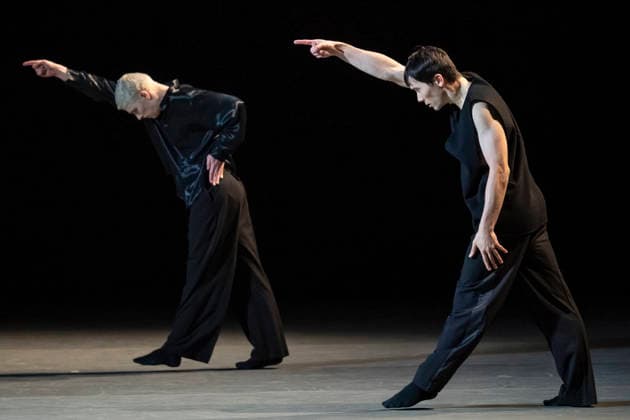 February 15, 2026, London, London, UK: LONDON, UK. James Pett, International Star Dancer, and Travis Clausen-Knight, International Star Dancer, rehearse Postscript ahead of the 20th anniversary Ballet Icons Gala at the London Coliseum. The Gala features an international cast of ballet stars from the worldÃ¢â‚¬â ¢s most prestigious companies. London UK  - ZUMAl94_ 20260215_zaf_l94_018 Copyright: xStephenxChungx