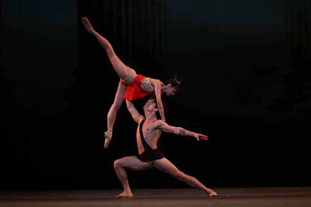 . 15 02 2026. London, United Kingdom. Ballet dancers rehearsing for the 20th anniversary Ballet Icons Gala at the London Coliseum. The gala features an International cast of ballet stars from the worldÕs most prestigious companies, including The Royal Ballet, La Scala, American Ballet Theatre, New York City Ballet and the Paris Opera Ballet.  xHowardxJonesx xi-Imagesx IIM-26572-0002