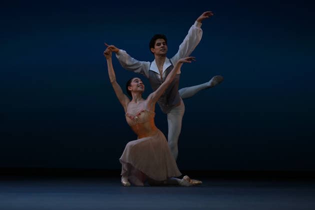 . 15 02 2026. London, United Kingdom. Ballet dancers rehearsing for the 20th anniversary Ballet Icons Gala at the London Coliseum. The gala features an International cast of ballet stars from the worldÕs most prestigious companies, including The Royal Ballet, La Scala, American Ballet Theatre, New York City Ballet and the Paris Opera Ballet.  xHowardxJonesx xi-Imagesx IIM-26572-0010