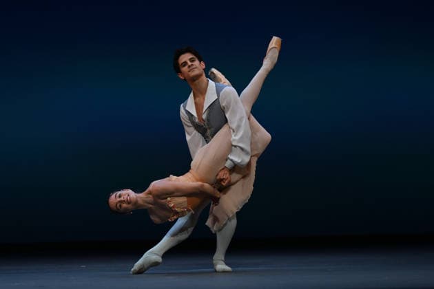 . 15 02 2026. London, United Kingdom. Ballet dancers rehearsing for the 20th anniversary Ballet Icons Gala at the London Coliseum. The gala features an International cast of ballet stars from the worldÕs most prestigious companies, including The Royal Ballet, La Scala, American Ballet Theatre, New York City Ballet and the Paris Opera Ballet.  xHowardxJonesx xi-Imagesx IIM-26572-0014