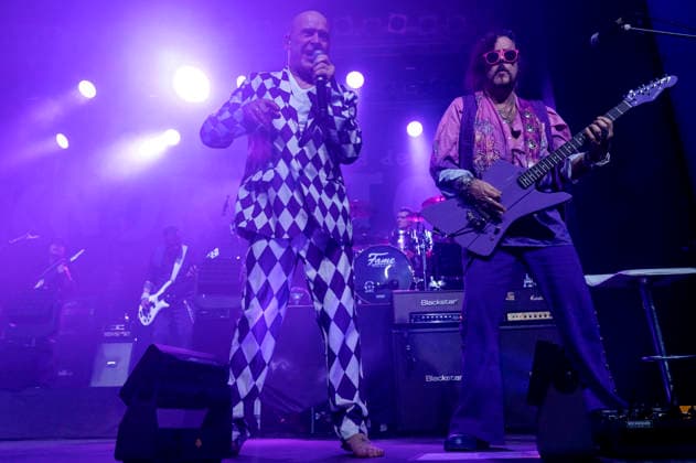 Stumpen and Buzz Dee from Knorkator live at a concert of the All Good Things are 30 Tour at Capitol Hannover, 14 02 2026 Foto:xC.xSpeidelx xFuturexImagex knorkator_6212
