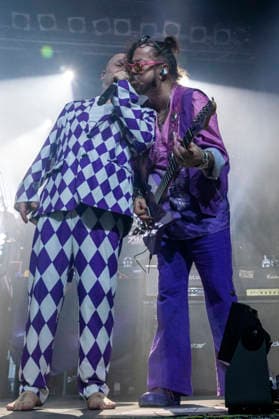 Stumpen and Buzz Dee from Knorkator live at a concert of the All Good Things are 30 Tour at Capitol Hannover, 14 02 2026 Foto:xC.xSpeidelx xFuturexImagex knorkator_6213