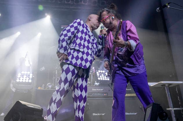 Stumpen and Buzz Dee from Knorkator live at a concert of the All Good Things are 30 Tour at Capitol Hannover, 14 02 2026 Foto:xC.xSpeidelx xFuturexImagex knorkator_6215