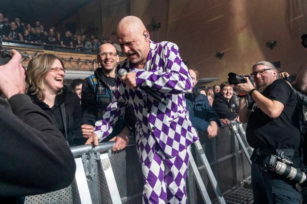 Stumpen from Knorkator live at a concert of the All Good Things are 30 Tour at Capitol Hannover, 14 02 2026 Foto:xC.xSpeidelx xFuturexImagex knorkator_6216
