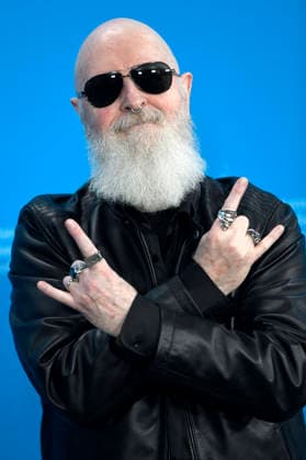 Rob Halford at the photocall for the documentary The Ballad of Judas Priest at the Berlinale 2026 76 Berlin International Film Festival at the Hotel Grand Hyatt Berlin, 15 02 2026 Foto:xC.xNiehausx xFuturexImagex priest_6247