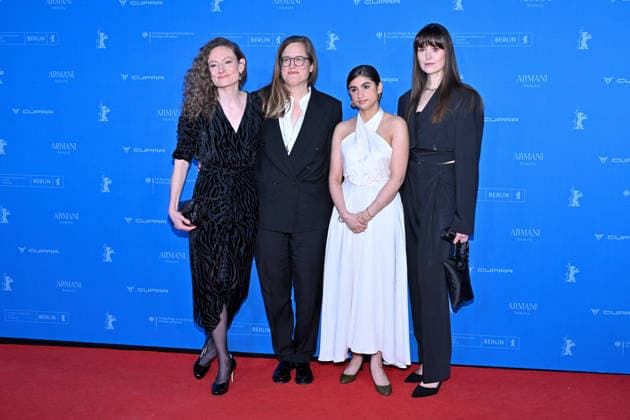 76th Berlin Film Festival Screening The Education Of Jane Cumming Flora Nicholson, Sophie Heldman, Mia Tharia, Clare Dunne attending the screening of the movie The Education Of Jane Cumming during 76th Berlin International Film Festival in Berlin, Germany on 15 February 2026. Photo by Julien Reynaud APS-Medias ABACAPRESS.COM Berlin  Copyright: xReynaudxJulien APS-Medias ABACAx