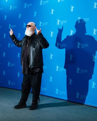 Photocall for The Ballad of Judas Priest , Grand Hyatt Berlin, Berlin, Germany Rob Halford poses at the Photocall for The Ballad of Judas Priest during Berlinale (Berlin Film Festival) at Grand Hyatt Berlin, Berlin, , Germany on 15 February 2026., Credit:Julie Edwards Avalon  Copyright: xJuliexEdwardsx xAvalonx 1075352633