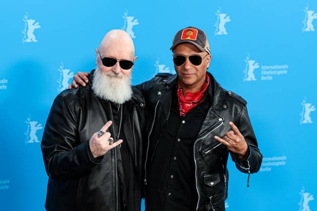 Berlinale, 76 Berlin International Film Festival 2026 Photo Call THE BALLAD OF JUDAS PRIEST Sam Dunn Director Director Rob Halford Protagonist Tom Morello Director Director Berlinale, 76 Berlin International Film Festival 2026, 15 02 2026 Copyright: xEibner-Pressefoto RogerxBuerkex EP_RBE