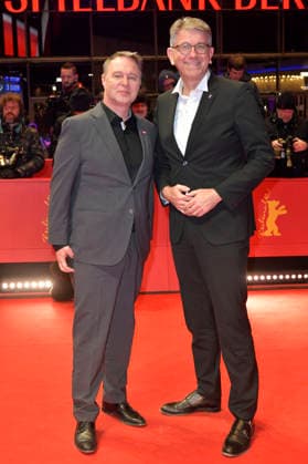 Andreas Babler and Wolfram Weimer at the premiere of the feature film Rose at the Berlinale 2026 76 Berlin International Film Festival in the Berlinale Palast Berlin, 15 02 2026 Foto:xM.xBehrensx xFuturexImagex rose_6280