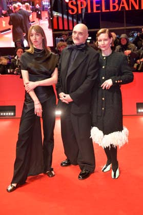 Caro Braun, Markus Schleinzer and Sandra Hüller at the premiere of the feature film Rose at the Berlinale 2026 76 Berlin International Film Festival in the Berlinale Palast Berlin, 15 02 2026 Foto:xM.xBehrensx xFuturexImagex rose_6290