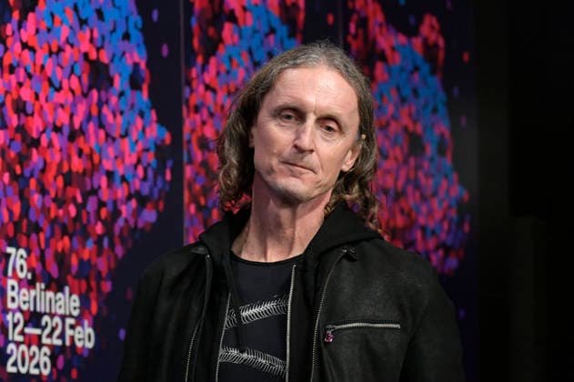 Sam Dunn at the press conference for the documentary The Ballad of Judas Priest at the Berlinale 2026 76 Berlin International Film Festival at the Hotel Grand Hyatt Berlin, 15 02 2026 Foto:xM.xBehrensx xFuturexImagex priest_6276