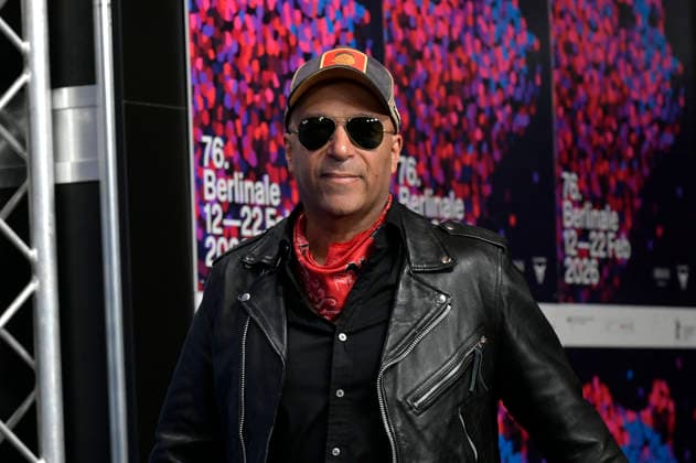 Tom Morello at the press conference for the documentary The Ballad of Judas Priest at the Berlinale 2026 76 Berlin International Film Festival at the Hotel Grand Hyatt Berlin, 15 02 2026 Foto:xM.xBehrensx xFuturexImagex priest_6278