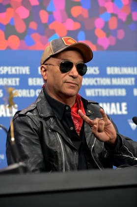 Tom Morello at the press conference for the documentary The Ballad of Judas Priest at the Berlinale 2026 76 Berlin International Film Festival at the Hotel Grand Hyatt Berlin, 15 02 2026 Foto:xM.xBehrensx xFuturexImagex priest_6286