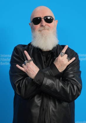 February 15, 2026, Berlin, Germany: Rob Halford poses at the photocall of The Ballad Of Judas Priest during the 76th Berlinale International Film Festival at Hotel Hyatt in Berlin, Germany, on 15 February 2026. Photo: Berlin Germany - ZUMAm179 20260215_zep_m179_005 Copyright: xAlecxMichaelx