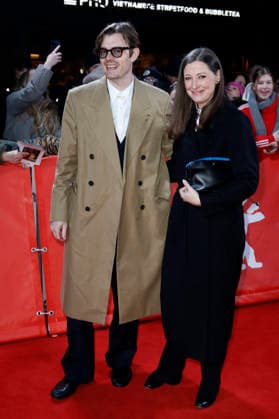 Sam Riley with husband Alexandra Maria Lara at the premiere of the BBC series Mint at the Berlinale 2026 76 Berlin International Film Festival at the Zoo Palast Berlin, 15 02 2026 Foto:xC.xTamckex xFuturexImagex mint_6206