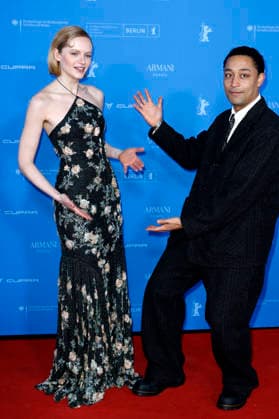 Emma Laird and Loyle Carner at the premiere of the BBC series Mint at the Berlinale 2026 76 Berlin International Film Festival at the Zoo Palast Berlin, 15 02 2026 Foto:xC.xTamckex xFuturexImagex mint_6225