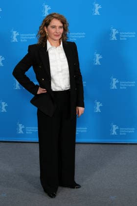 February 15, 2026, Berlin, Germany: Belgian director Anke Blonde poses for a photo call for the film Dust during the 76th Berlin International Film Festival (Berlinale), which is Europe s first major film festival of the year, in Berlin. The festival runs from February 12 to 22, 2026. Berlin Germany - ZUMAf146 20260215_zip_f146_066 Copyright: xRouzbehxFouladix