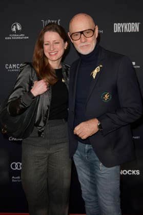 Tina Rottensteiner and Simon Licht at the Cancel Cancer charity event as part of the Berlinale 2026 at Fabrik 23 Berlin, 15 02 2026 Foto:xM.xBehrensx xFuturexImagex cancer_6216