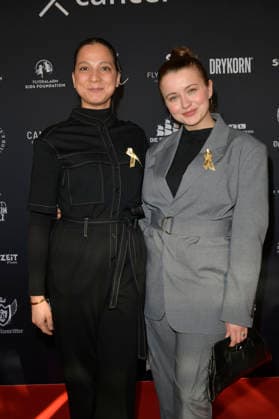 Shaolyn Fernandez and Julia Wiedemann at the Cancel Cancer charity event as part of the Berlinale 2026 at Fabrik 23 Berlin, 15 02 2026 Foto:xM.xBehrensx xFuturexImagex cancer_6230