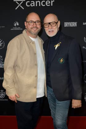 Timo Wentzel und Simon Licht beim Charity-Event Cancel Cancer im Rahmen der Berlinale 2026 in der Fabrik 23. Berlin, 15.02.2026 *** Timo Wentzel and Simon Licht at the Cancel Cancer charity event as part of the Berlinale 2026 at Fabrik 23 Berlin, 15 02 2026 Foto:xM.xBehrensx xFuturexImagex cancer_6231