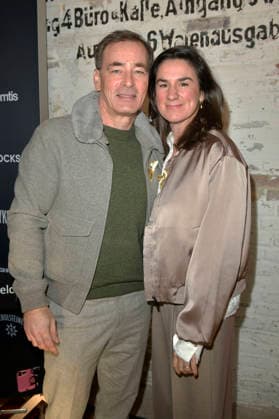 Jan Sosniok with his wife Nadine at the Cancel Cancer charity event as part of the Berlinale 2026 at Fabrik 23 Berlin, 15 02 2026 Foto:xM.xBehrensx xFuturexImagex cancer_6264