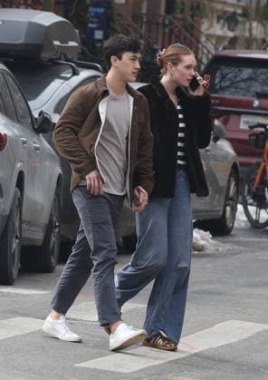 Daughter of Brooke Shields Grier Henchy and her boyfriend seen out in the West Village Featuring: Grier Henchy Where: New York, New York, United States When: 15 Feb 2026 Credit: Rob Davis INSTARimages EDITORIAL USE ONLY. NOT FOR USE BY NEWSPAPERS BASED IN THE UK. Copyright: xx instar55473934