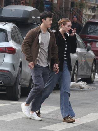 Daughter of Brooke Shields Grier Henchy and her boyfriend seen out in the West Village Featuring: Grier Henchy Where: New York, New York, United States When: 15 Feb 2026 Credit: Rob Davis INSTARimages EDITORIAL USE ONLY. NOT FOR USE BY NEWSPAPERS BASED IN THE UK. Copyright: xx instar55473938