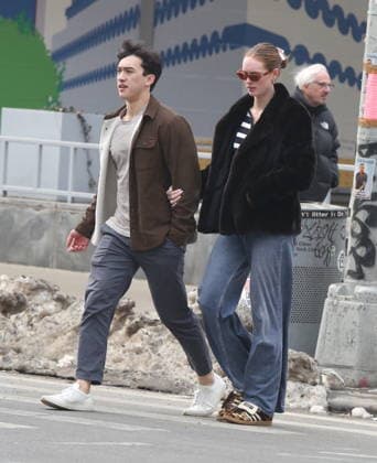 Daughter of Brooke Shields Grier Henchy and her boyfriend seen out in the West Village Featuring: Grier Henchy Where: New York, New York, United States When: 15 Feb 2026 Credit: Rob Davis INSTARimages EDITORIAL USE ONLY. NOT FOR USE BY NEWSPAPERS BASED IN THE UK. Copyright: xx instar55473942