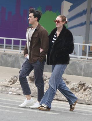 Daughter of Brooke Shields Grier Henchy and her boyfriend seen out in the West Village Featuring: Grier Henchy Where: New York, New York, United States When: 15 Feb 2026 Credit: Rob Davis INSTARimages EDITORIAL USE ONLY. NOT FOR USE BY NEWSPAPERS BASED IN THE UK. Copyright: xx instar55473944