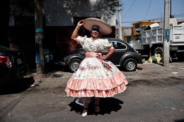 February 15, 2026, Mexico City, Cdmx, Mexico: The Santa Martha Acatitla Carnival kicked off this weekend, ahead of Holy Week celebrations in the Iztapalapa region, home to one of the world s most important carnival reenactments. These carnivals originated as a form of rebellion by enslaved people against the Spanish. These enslaved people, originally from the town of Acatitla, wore allegorical clothing, shoes, and masks with European features to mock those who oppressed them and violently imposed their religion. Through the streets of this region, they dance to orchestral music, dressed in charro suits made and embroidered by hand with gold thread and decorations featuring traditional figures. The charro women wear skirts, boots, and hats t - ZUMAp204 20260215_zip_p204_002 Copyright: xJosuexPerezx