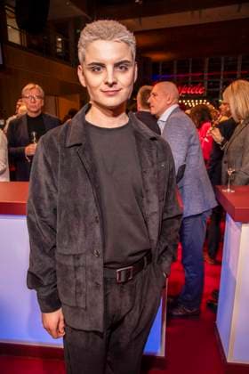 Fabian Grischkat as a guest at the NRW reception at the 76 Berlinale 2026 in the Representation of the State of North Rhine-Westphalia to the Federal Government, on Sunday 15 02 2026 in Berlin Berlin Germany