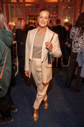 Marie Baeumer as a guest at the NRW reception at the 76 Berlinale 2026 at the Representation of the State of North Rhine-Westphalia to the Federal Government, on Sunday 15 02 2026 in Berlin Berlin Germany