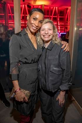 Annabelle Mandeng and Luisa Celine Gaffron as guests at the NRW Reception at the 76 Berlinale 2026 at the Representation of the State of North Rhine-Westphalia to the Federal Government,on Sunday 15 02 2026 in Berlin Berlin Germany