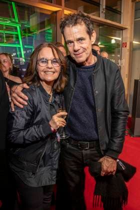 Caroline Link and Tom Tykwer as guests at the NRW Reception at the 76 Berlinale 2026 at the Representation of the State of North Rhine-Westphalia to the Federal Government,on Sunday 15 02 2026 in Berlin Berlin Germany