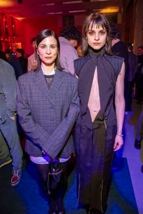 Aylin Tezel and Luise Befort as guests at the NRW reception at the 76 Berlinale 2026 at the Representation of the State of North Rhine-Westphalia to the Federal Government,on Sunday 15 02 2026 in Berlin Berlin Germany