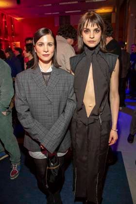 Aylin Tezel and Luise Befort as guests at the NRW reception at the 76 Berlinale 2026 at the Representation of the State of North Rhine-Westphalia to the Federal Government,on Sunday 15 02 2026 in Berlin Berlin Germany