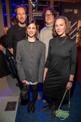 Aylin Tezel and her companion as guests at the NRW reception at the 76 Berlinale 2026 at the Representation of the State of North Rhine-Westphalia to the Federal Government, on Sunday 15 02 2026 in Berlin Berlin Germany