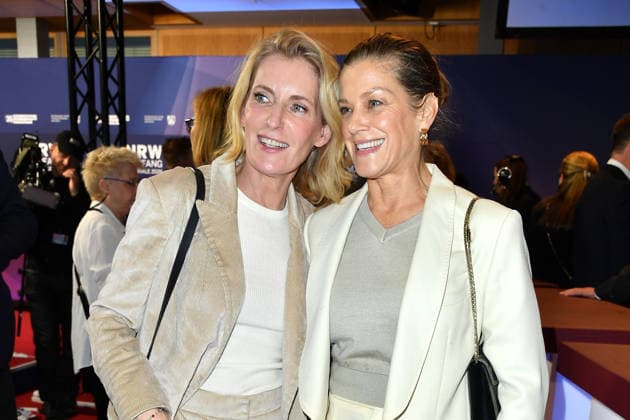 Maria Furtwaengler and Marie Bäumer at the NRW reception at the 76th Berlin International Film Festival 150226