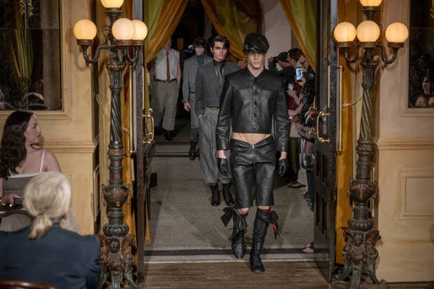 Zaldy - Runway - February 2026 New York Fashion Week, New York, USA - 15 Feb 2026 Models walk the runway finale at the Zaldy fashion show during New York Fashion Week at Hotel Chelsea on February 15, 2026 in New York City. New York United States Copyright: xRonxAdarx xSOPAxImagesx _radar_zaldy_20260215_03805